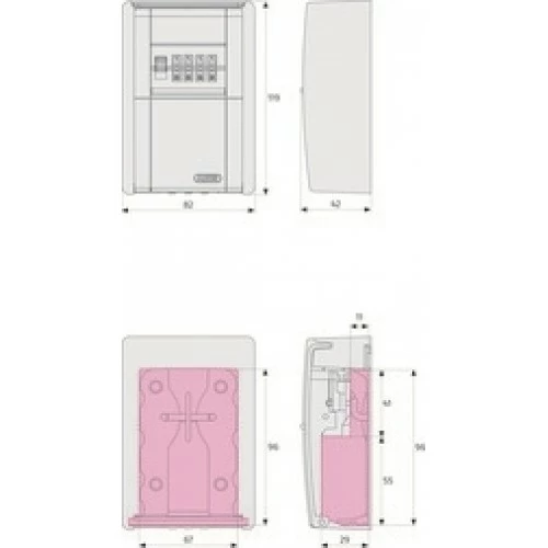 Abus KeyGarage 787 6 Abus KeyGarage 787 - Billede 4