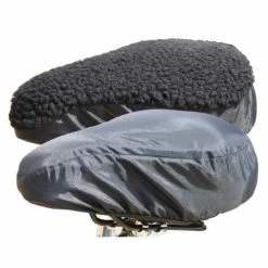 Bike Partner Sadelovertræk Imit. Lam Vendbar