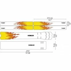 DYEDBRO Frame Protection Flames -Cykelpleje Salgsbutik dyedbro frame protection flames dbf11115 4 500x500 1