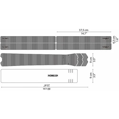 DYEDBRO Frame Protection Stripes 7 DYEDBRO Frame Protection Stripes - Billede 5