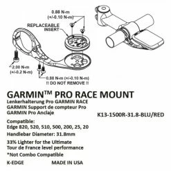 K-Edge Pro Race Garmin -Cykelpleje Salgsbutik k edge pro race garmin k13 1500r 31 8 2 500x500 1