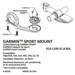 K-Edge Sport Mount Garmin -Cykelpleje Salgsbutik k edge sport mount garmin k13 1100 31 8 b 4 500x500 1