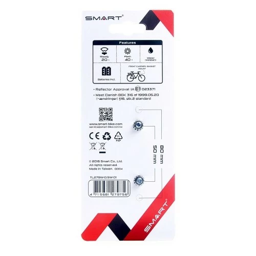 Smart LED Blink/konstant 50mm - Forlygte 5 Smart LED Blink/konstant 50mm - Forlygte - Billede 3